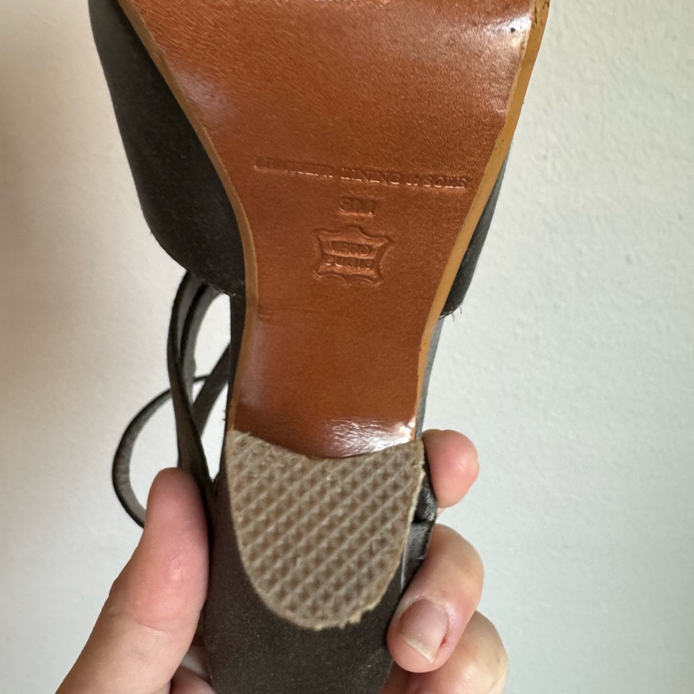 Leon Max Satin Heels - Size 8 - Picture 8 of 14